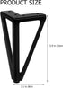 4pcs 15cm ARTIBETTER Black Iron Furniture Legs Cabinet Legs Sofa Bed Metal Support Feet for Tv Stand Coffee Table Sofa