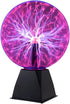 8", (8inch, Tradeopia Plasma Ball Static Electricity, Plasma Lamp, Touch & Sound Sensitive, Plug-in Electric Ball