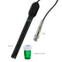 0-14 pH Electrode Probe BNC Connector, 300cm Cable for PH Meter Monitor Controller Test Sensor