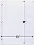 Five Star Loose Leaf Paper + Study App - College Ruled Filler Paper, 100 Sheets, 8.5 x 11 (17010)