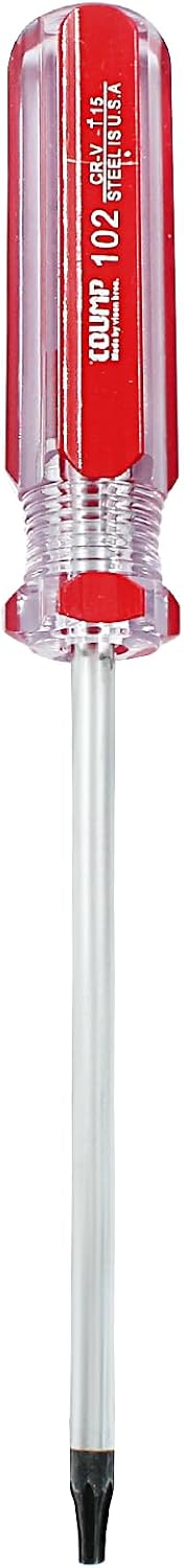 T15 Torx Screwdriver - 7 Inch/178mm Long Screwdriver for Computer Repairing and Furniture DIY