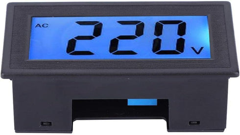 YB5135DB AC80-500V Two Wires Mini Digital Voltmeter Panel with LCD Display, Voltage Monitor Tester Gauge