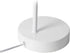 LD1079-WHT 16" Simple Designs Sleek Essentials Metal Looped Desk Task Lamp with Adjustable Shade, for Office, Desk