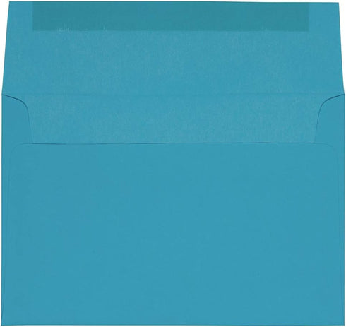 JAM PAPER A8 Colored Invitation Envelopes - 5 1/2 x 8 1/8 - Blue Recycled - 50/Pack by JAM Paper