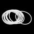 X AUTOHAUX Silicone O-Rings, Pack of 10, 70mm OD 63.8mm ID 3.1mm Width VMQ Seal Gasket for Pipe Repair