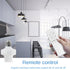 QIACHIP ZigBee Smart Light Socket Adapter E26 E27 Bulb Holder, Remote Control Compatible with Alexa Echo, Requires Hub