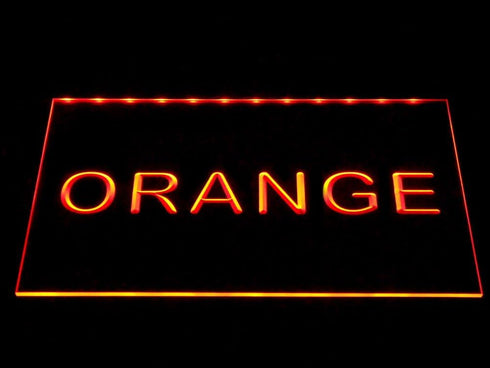 ADVPRO Open Dice Casino Game Room Bar LED Neon Sign Orange 16
