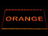 ADVPRO Open Dice Casino Game Room Bar LED Neon Sign Orange 16