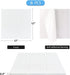 BXI Felt Bulletin Board - 12 X 12 X 3/8 Inches 6 Pack Self-Adhesive Vision Board, Thick Sturdy Pin Board with Beveled Edge for Home Office Classroom Wall Decoration (Sudoku, White) by BXI