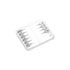 10pcs 18Gauge Stainless Steel Dispensing Needles, 1/4" Blunt Tips Luer Lock for Thick Liquids, Ink, Glue