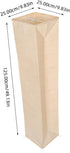 Ciieeo Elegant Foldable Paper Lampshade for Floor Lamp Modern Rice Paper Light Shade for Living Room and Bedroom Decor