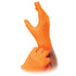 Orange Lightning Exam Gloves, Disposable, Powder-Free Nitrile Gloves, Orange, Medium, 100-Ct