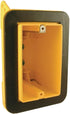 RACO 82011FBAR 1-Gang Nonmetallic Vapor Barrier Cable Box, 2-3/4 in. Deep, Yellow