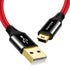 AGVEE 3.3ft Mini USB Cable, Braided Durable USB-A to Mini-B Charger Charging