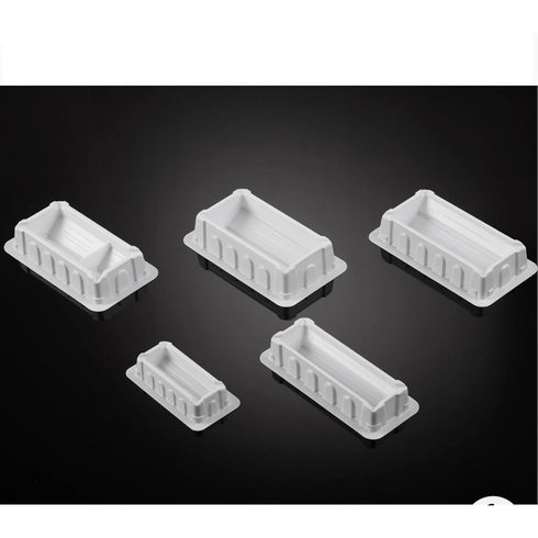 25ml Reagent Reservoir, Polystyrene, White, RNase/DNase Free, Pyrogen Safe (Pack of 50)