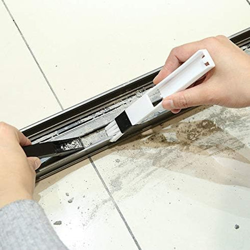 Screen Repair Kit for Windows or Doors, Adjustable Fiberglass Screens with Rolling Tool, 36" x 84"