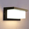 ZYI 18W LED Outdoor Wall Sconce, IP65 Waterproof Exterior Porch Light Fixture, 3000K