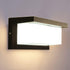 ZYI 18W LED Outdoor Wall Sconce, IP65 Waterproof Exterior Porch Light Fixture, 3000K