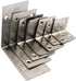 Zernnis (8 40x40x40mm Pieces) Angle Connector Corner Brackets Stainless Steel L Shape Brace Brackets for Wood Shelving