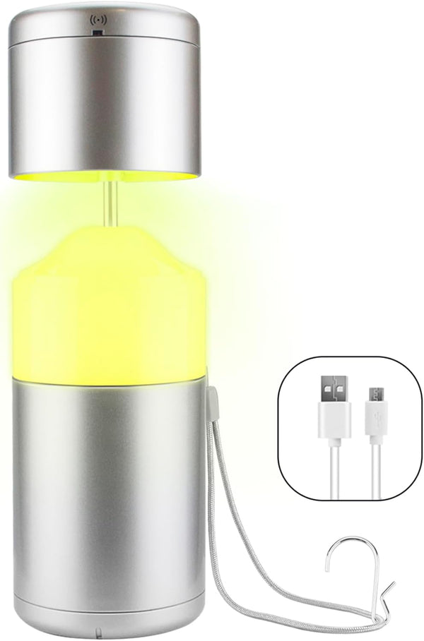 LUXSWAY Battery LED Colored Table Light,Dimmable RGB Night Lights,Portable Muitl-Colored Camp Mood
