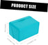 Tofficu 4pcs Index Card File Box: Plastic Organizer for Recipes and Notecards, 3x5 Desktop