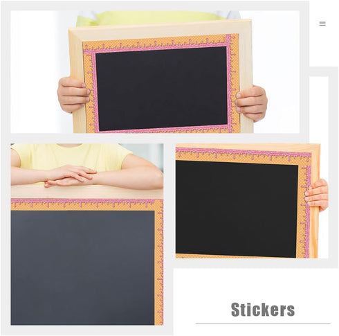 LUOZZY Ice Cream Bulletin Board Borders Stickers for School Classroom Offices