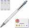 Kuru Toga Advance Auto Lead Rotating Mechanical Pencil 0.3mm White (M35591P.1) + Uni Smudge-Proof Leads, Sticky Notes