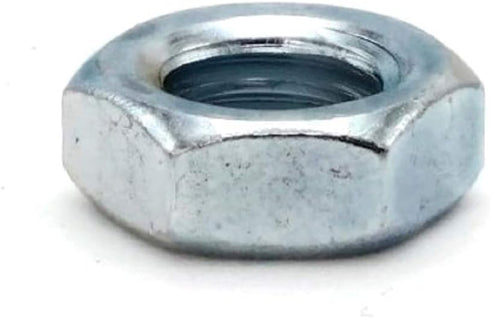 RAW PRODUCTS CORP M8-1.25 1000 Metric Hex Jam Nuts Zinc Plated Steel QTY