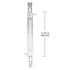 Borosilicate Glass Graham Condenser with 24/40 Joint, 300mm Jacket Length, Lab Glass Condenser