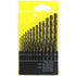 M35 Cobalt Drill Bit Set, 13-Piece Assortment for Hard Metals, Stainless Steel, and Cast Iron, Exceptional Heat