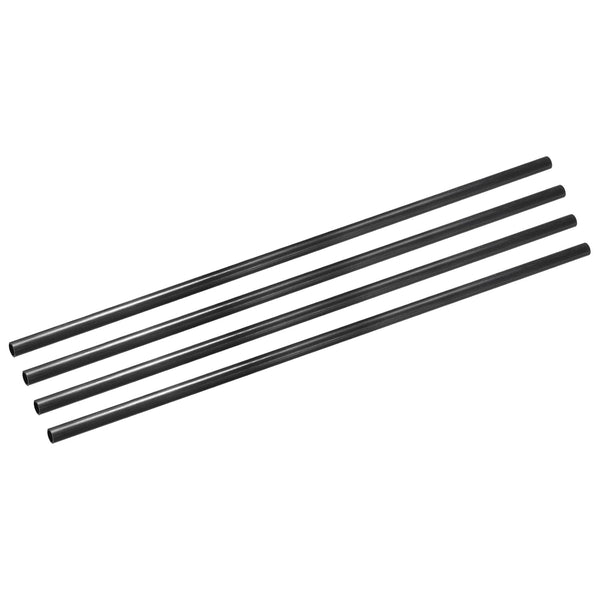 uxcell 4Pcs Carbon Fiber Tube: 6 x 8 x 330mm Pultruded Tubing for RC Airplane, Kite, Quadcopter Arm