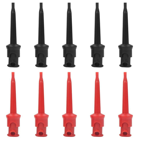 Hook Clip, 10pcs P5002 Hook Multimeter Test Hook Grabbers for Digital Multimeter/SMD IC D20 Cable Welding