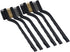 GLEAVI 12 Pcs Nylon Brush Set, Tile Brush, Grout Brush, Kitchen Cleaning Tool, 3D Printer Brush