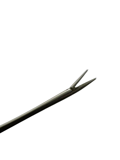 2 Pack 13.97cm 16.51cm - Alligator Ear and Nose Forceps - Micro Grasping Jaws Serrated + - Diagnostics Instrument