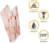 Canopus Hook and Loop SJ3560, 1in x 2in, 12 Pack Waterproof Reclosable Fastener Pads