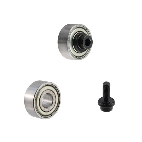 Pack 10 Router Bit Bearing Top Mounted Replacement Kit, Ball Bearings Guide for Repairing Replacement Accessory