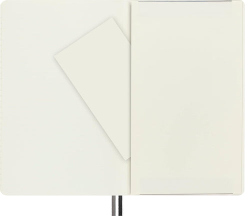 Moleskine Classic Expanded Notebook, Soft Cover, Large (5" x 8.25"), 400 Pages, Ruled/Lined, Black