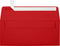 LUXPaper #10 Business Envelopes - Holiday Red - 4 1/8" x 9 1/2" - 60lb. Text - 50 Qty