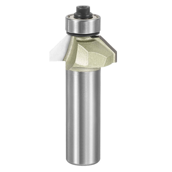 HARFINGTON 45 Degree Chamfer Router Bit 1/2 Inch Shank 5/16" Cutting Edge