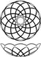 Crystal Asfour 1 4-Inches, 5 30% Asfour Crystal Piece - Side Holes Lead Crystal Chandelier Bobeche Clear with Gold Pin