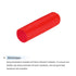 MECCANIXITY 15Pcs Heat Shrink End Cap 10mm ID x 42mm L, 3:1 Ratio Waterproof Adhesive for Electrical Wire Cable, Red