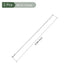 YOKIVE 2 Pcs Lab Spatula Spoon, 304 Stainless Steel Micro Sampling Mixing Measuring Great for Laboratory (220mm/9-Inch)