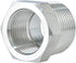 Joywayus Stainless Steel Hex Head Bushing Reducer Pipe Fitting, 1/2 NPT Male × 1/8 NPT Female (Pack of 2)