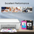 H&BO TOPMAE Remanufactured Ink Cartridge Replacement for HP 67 67XL - 1 Black 1 Tri-Color for Envy Pro 6055, 6455e,