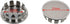 12PCS Round Steel Knockout Plugs for Electrical Box Seal, Removable Seal for Closure of Unused Outlets