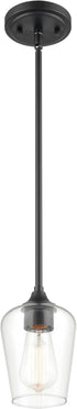 ML Lighting 9731-MB Transitional One Light Mini Pendant from Ashford Collection Finish,