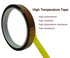 TAPEGO High Temperature Resistant Tape, Polyimide Kapton Tape for Electronics Masking Soldering, 1/8inch, 1/4inch,