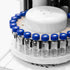 2ml HPLC Vial, 9-425 Borosilicate Autosampler Vial with Graduation, Pack of 100 with Blue Screw Cap