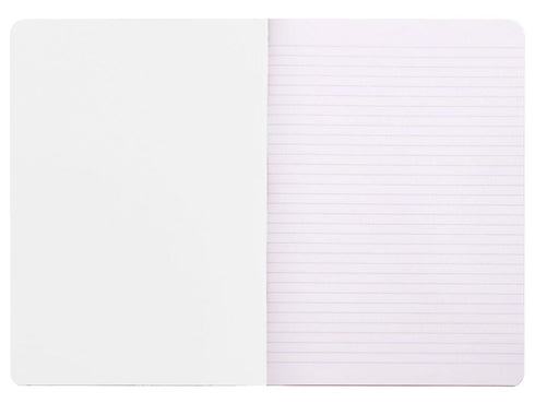 Rhodia Slim Staplebound Notebook - Graph 48 Sheets - 6 x 8 1/4 - White Cover (119181C)