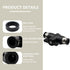 3 Pcs 6mm Pneumatic Ball Valve Push to Connect Fittings for Air Flow Control Valve